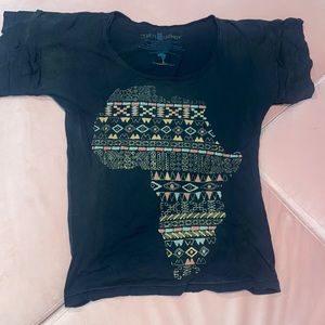 Short Sleeve Graphic Top